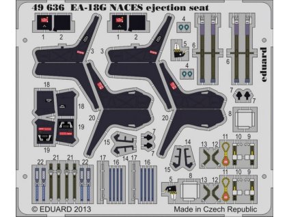 1/48 EA-18G NACES ejection seat for ITALERI kit