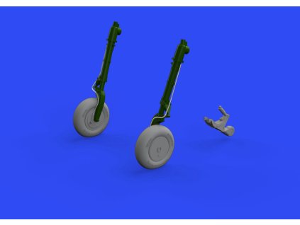 A6M wheels w/smooth tire 1/48 recommended for EDUARD