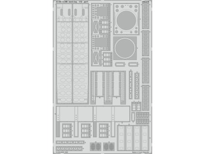 1/32 A-26B bomb bay for HOBBY BOSS kit