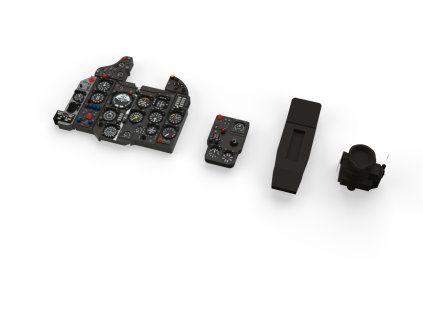 1/48 MiG-21PF grey LööK for EDUARD kit