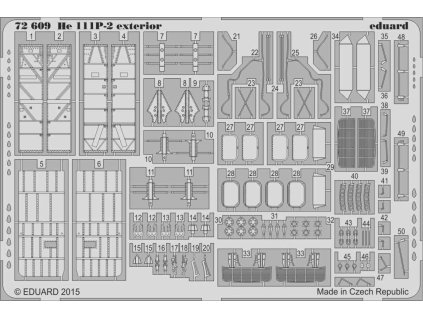 1/72 He 111P-2 exterior for AIRFIX kit