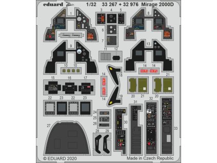 1/32 Mirage 2000D for KITTY HAWK kit