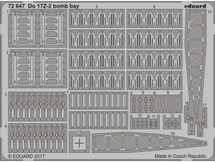 1/72 Do 17Z-2 bomb bay for ICM kit