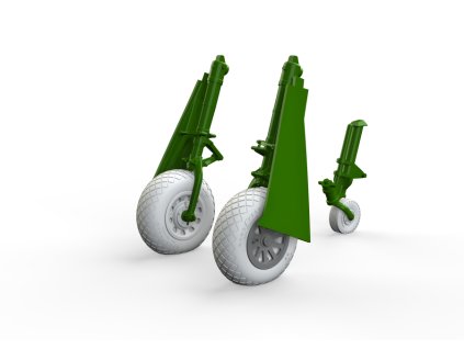 P-51D wheels diamond tread 2 1/48 recommended for EDUARD