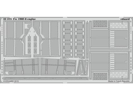 1/32 Fw 190F-8 engine for REVELL kit