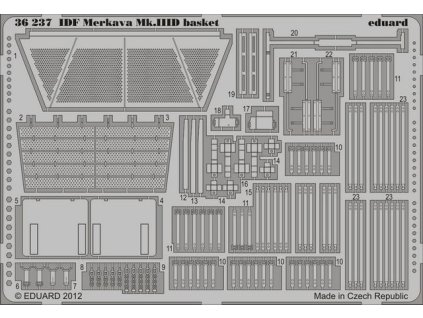 1/35 IDF Merkava Mk.IIID basket for HOBBY BOSS kit