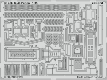 1/35 M-46 Patton for TAKOM kit