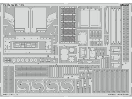 1/35 Su-85  for TAMIYA kit