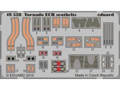 1/48 Tornado ECR seatbelts for HOBBY BOSS kit