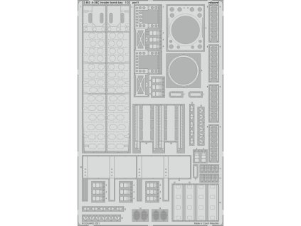 1/32 A-26C Invader bomb bay for HOBBY BOSS kit
