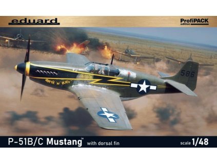 P-51B/C Mustang w/ dorsal fin 1/48