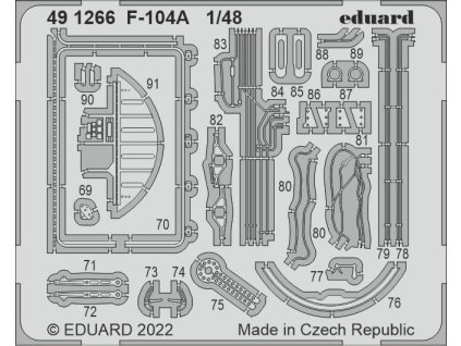 F-104A 1/48 recommended for KINETIC