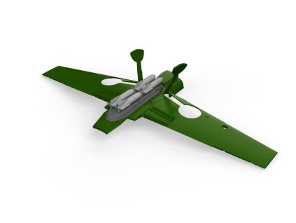 S-199 4xETC 50 rack w/bombs 1/72 recommended for EDUARD