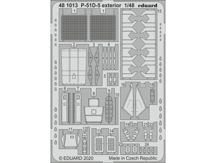 1/48 P-51D-5 exterior  for AIRFIX kit