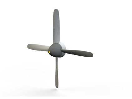 P-51D Hamilton Standard propeller 1/48 recommended for EDUARD