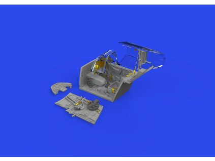 Bf 109G-10 WNF cockpit PRINT 1/48 recommended for EDUARD