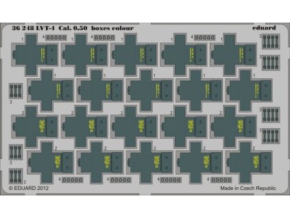 1/35 LVT-4 Cal. 0.50 boxes colour for AFV CLUB kit