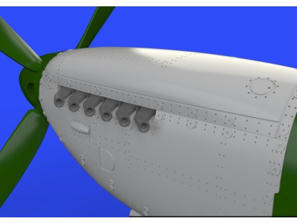 Spitfire Mk.IX engine  1/72 recommended for EDUARD