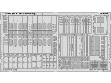 1/72 He 111P-2 bomb bay for AIRFIX kit