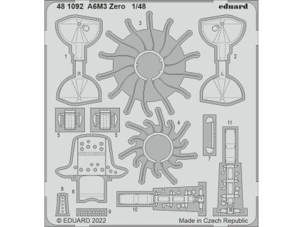 A6M3 Zero 1/48 recommended for EDUARD