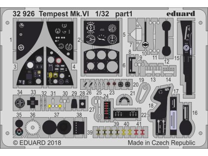 1/32 Tempest Mk.VI  for SPECIAL HOBBY kit