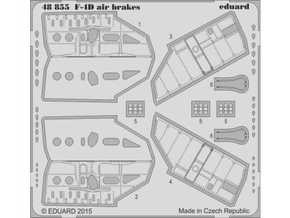 1/48 F-4D airbrakes for ACADEMY kit