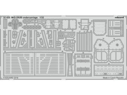 1/32 MiG-29UB undercarriage  for TRUMPETER kit