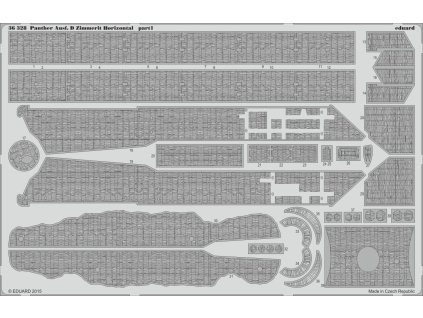1/35 Panther Ausf. D Zimmerit Horizontal for TAMIYA kit