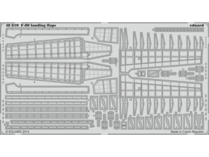 1/48 F-80 landing flaps for HOBBY BOSS kit