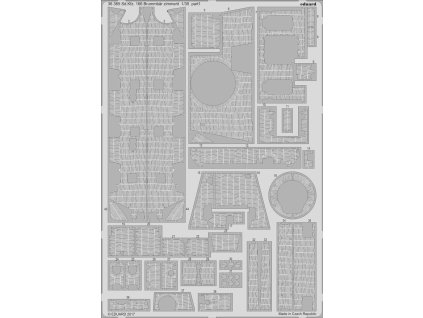 1/35 Sd.Kfz. 166 Brummbär zimmerit  for TAMIYA kit