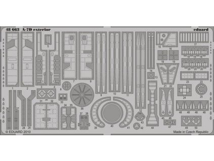 1/48 A-7D exterior for HOBBY BOSS kit