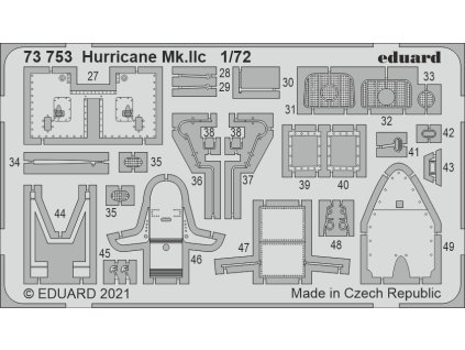 1/72 Hurricane Mk.IIc for ZVEZDA kit
