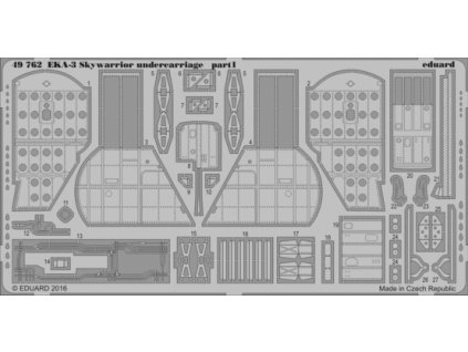 1/48 EKA-3 Skywarrior undercarriage for TRUMPETER kit
