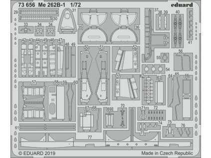 1/72 Me 262B-1 for AIRFIX kit