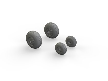 Mi-24V wheels 1/48 recommended for ZVEZDA