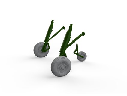 Z-326/526 wheels 1/48 recommended for EDUARD