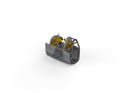 Spitfire Mk.V cockpit 1/48 recommended for EDUARD