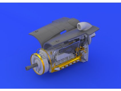 Bf 109G-6 engine & fuselage guns  1/48 recommended for EDUARD