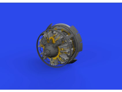 F4F-3 engine late PRINT 1/48 recommended for EDUARD