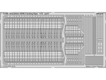 1/72 Shackleton AEW.2 landing flaps  for AIRFIX kit
