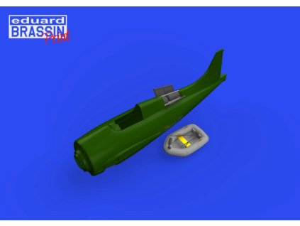 F4F-3 life raft PRINT 1/48 recommended for EDUARD