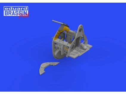 F4F-3 cockpit w/ telescopic gun sight PRINT 1/48 recommended for EDUARD