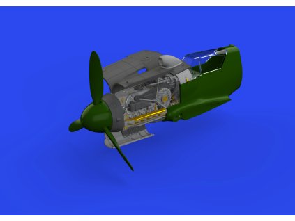 Bf 109G-10 WNF engine 1/48 recommended for EDUARD