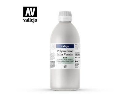 Vallejo Varnish 27652 Satin Polyurethane Varnish Polyurethane Varnish (200 ml)