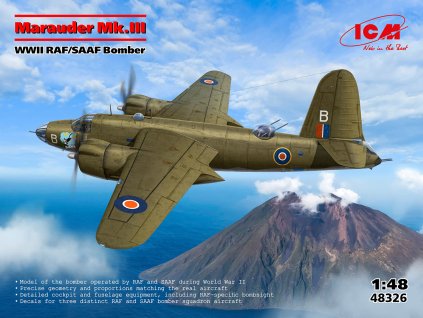 1/48 Marauder Mk.III, WWII RAF/SAAF Bomber