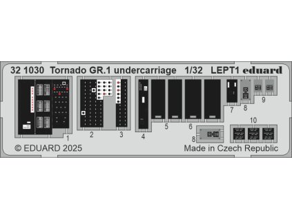 Tornado GR.1 undercarriage 1/32 recommended for ITALERI
