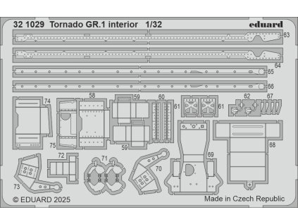 Tornado GR.1 interior 1/32 recommended for ITALERI