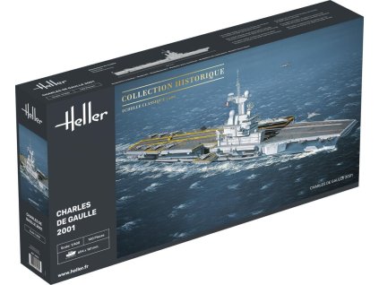 1/400 Charles de Gaulle – Aircraft Carrier (Heller)