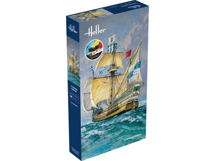 1/150 La Grande Hermine – Historical Ship (Carrack) Starter Kit (Heller)