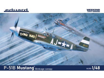 P-51B/C Mustang Birdcage canopy 1/48